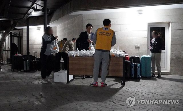 이란 체류 한국인, 투르크메니스탄으로 대피