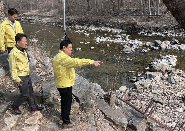 춘천시 하천 현장점검