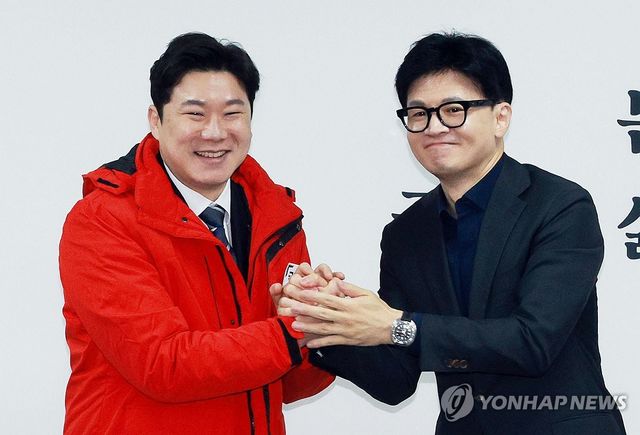 국민의힘 진종오 의원과 한동훈 전 대표