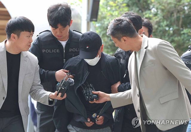 화물연대 사망사고 운전자 법원 출석