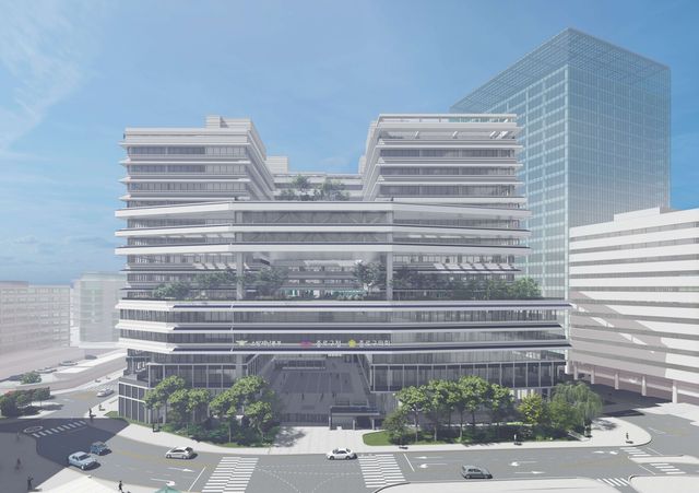 종로구청·소방합동청사 조감도