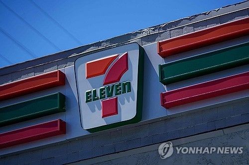 미국 LA의 세븐일레븐 점포