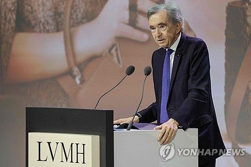 LVMH의 베르나르 아르노 회장