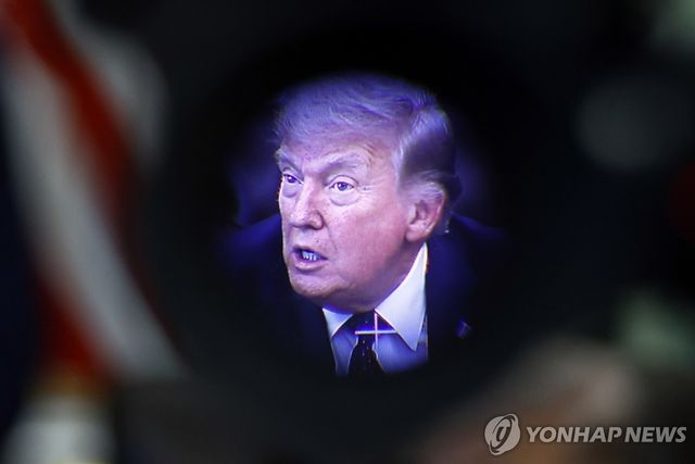 도널드 트럼프 미국 대통령