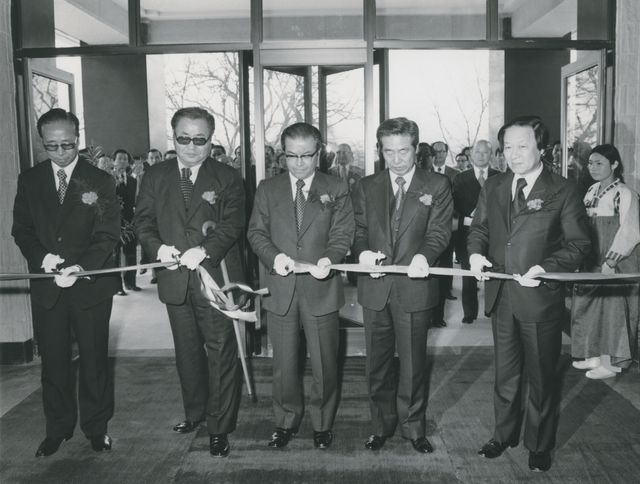 1975년 한국민속박물관 개관식 