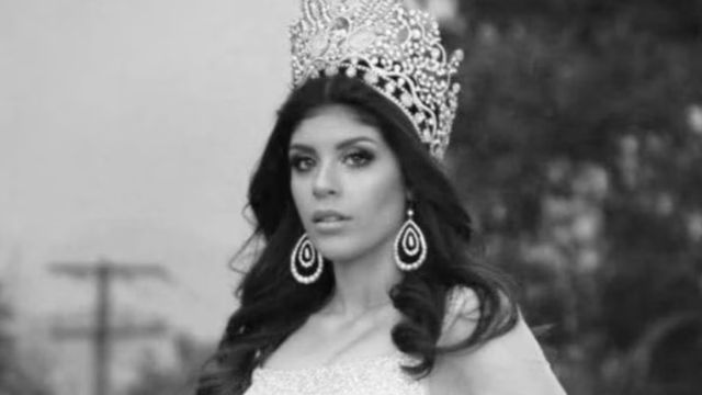 미인대회에서 우승한 고(故) 카롤리나 플로레스 