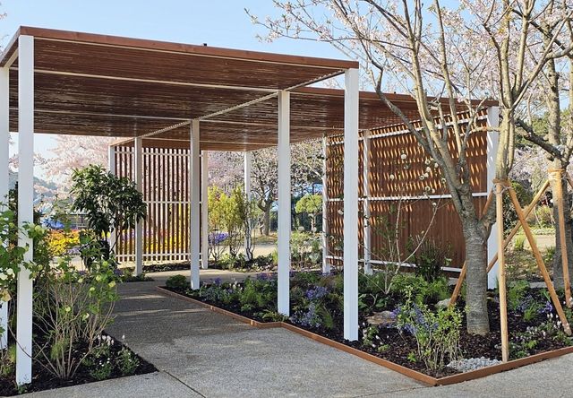 폭염쉼터정원 내 그늘쉼터정원