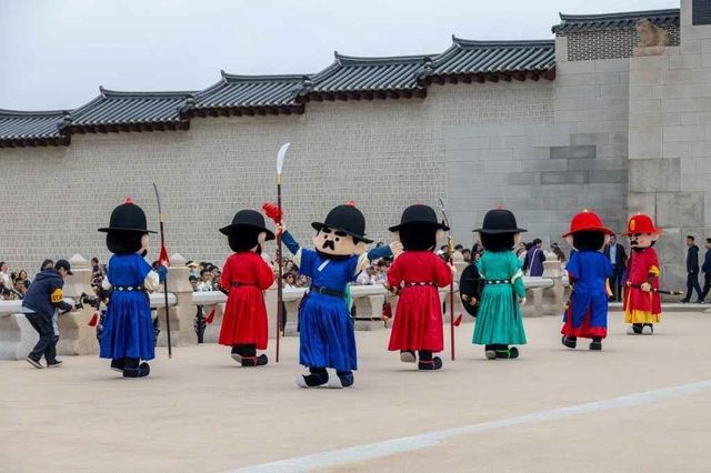 인형 탈 파수의식 행사 