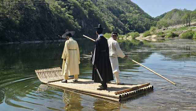 청령포 건너는 단종