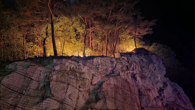 영월 국유림 산불