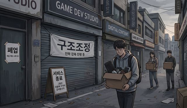 중소 게임 개발사 폐업·구조조정