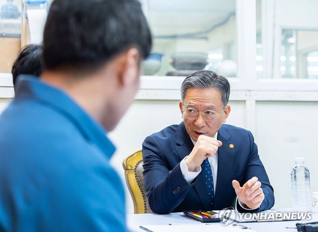 교정시설 현장 진단 나선 정성호 법무장관