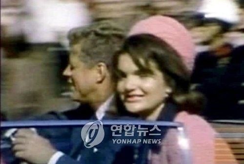 케네디 대통령 피격 직전 모습