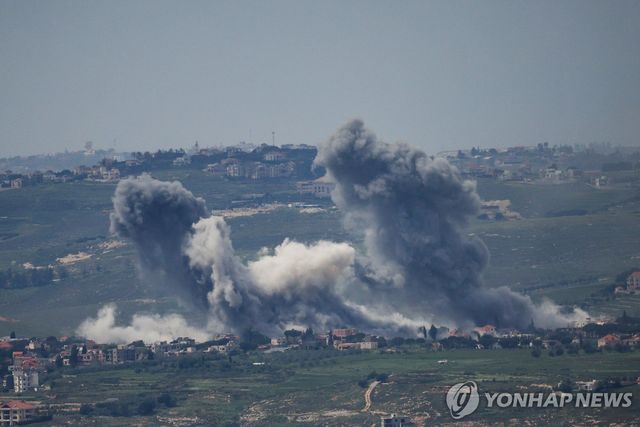 이스라엘군의 레바논 남부 공습