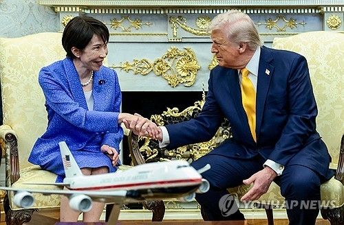 트럼프 대통령과 다카이치 총리
