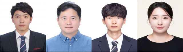 연구 개발자인 남기훈 선임·하윤철 책임·김영오 선임·임소정 학생연구원(왼쪽부터