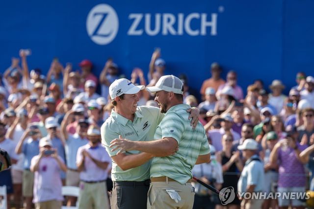 취리히 클래식에서 우승한 피츠패트릭 형제 