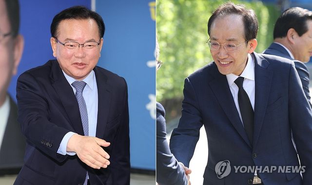 열전 돌입한 김부겸·추경호