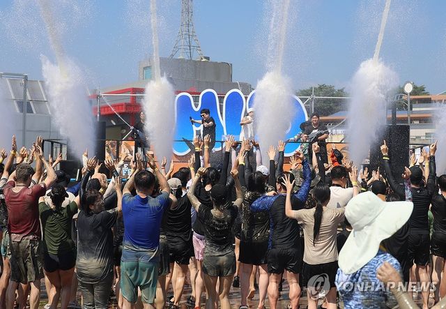 지난해 보령머드축제 모습