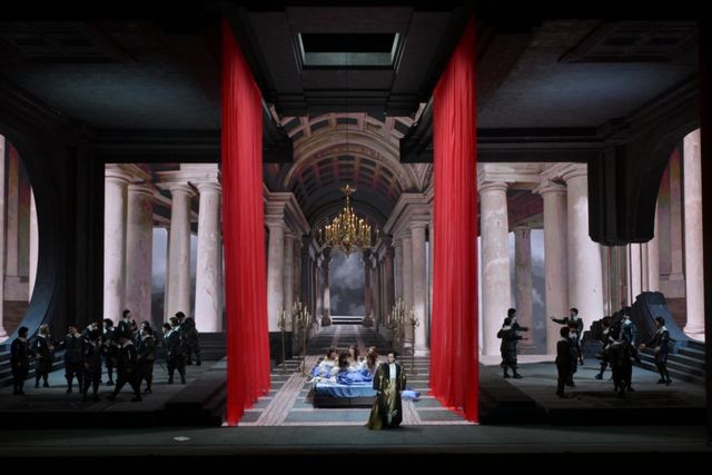 오페라 '리골레토' 2막 장면