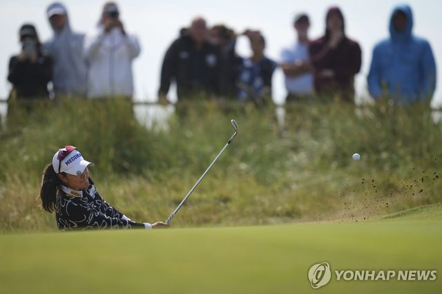 2025년 AIG여자오픈 경기 장면