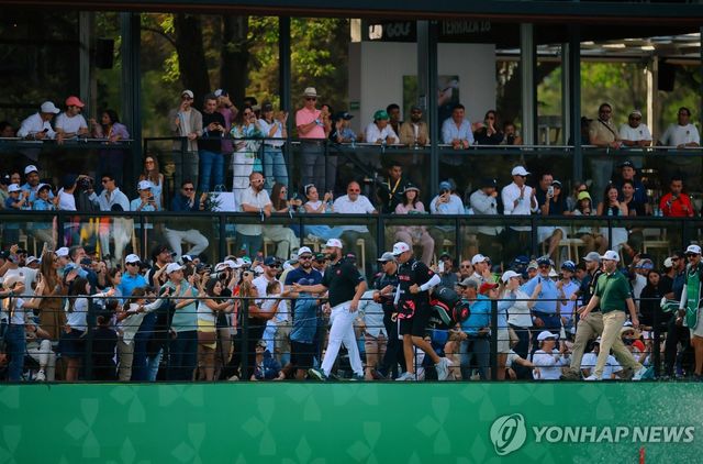 LIV골프 경기 모습