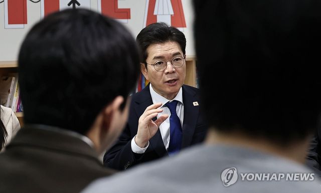 청년ㆍ예비 창업가 만난 정원오 서울시장 후보