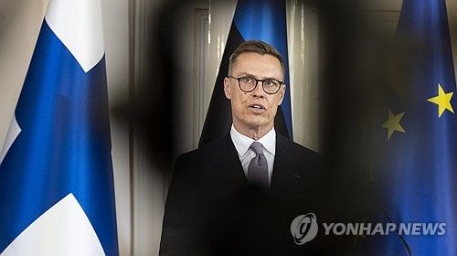 알렉산데르 스투브 핀란드 대통령 [EPA 연합뉴스 자료사진. 재판매 및 DB 금지] 