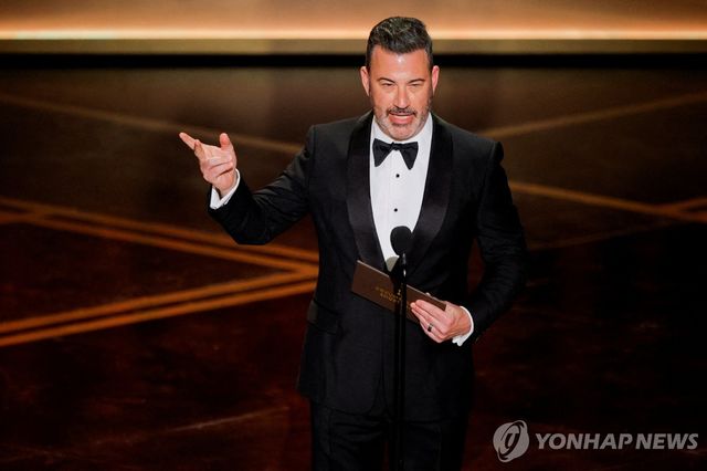 미국 ABC 방송 간판 프로그램 '지미 키멀 라이브쇼!" 진행자 지미 키멀 