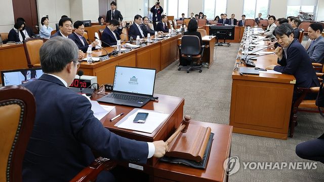 국회 정개특위, 공직선거법 일부개정법률안 처리