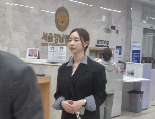 '필라테스 가맹 사기 의혹' 양정원 경찰 조사 후 귀가