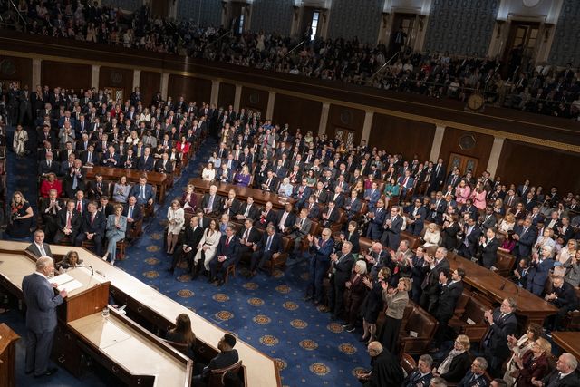 미 의회서 연설하는 찰스 3세