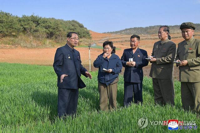 북한 박태성 총리, 평안남도와 황해남북도의 농사실태 현지 요해