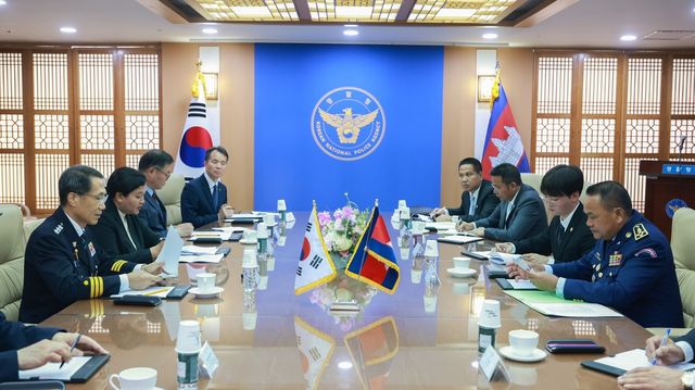 한국-캄보디아 치안총수 회담