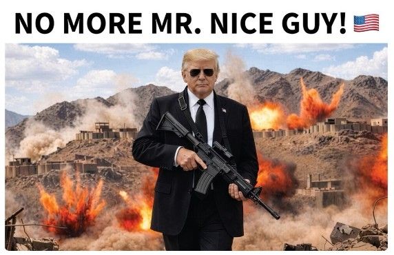 도널드 트럼프 대통령이 자신의 SNS 트루스소셜에 올린 일러스트