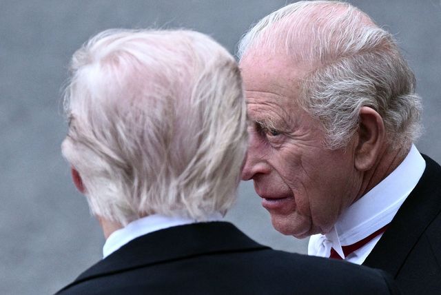 도널드 트럼프 미국 대통령과 찰스 3세 영국 국왕 