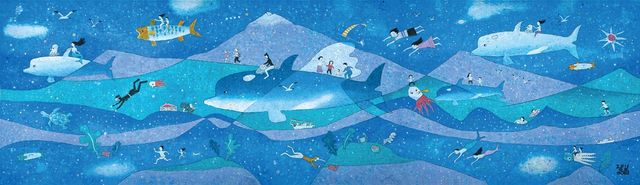 2011년 작품 '어울림의 공간-제주환상'