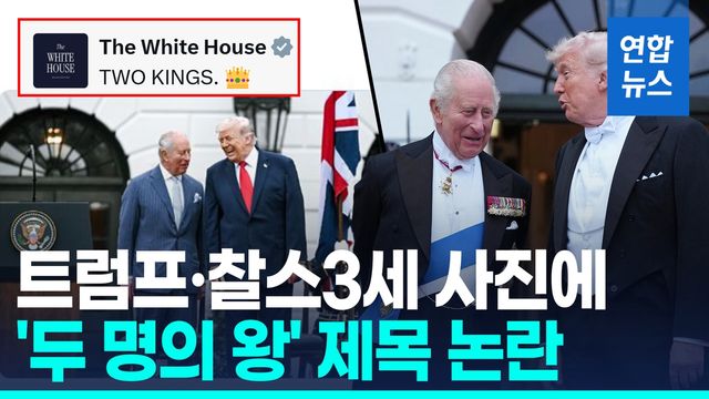 [영상] 찰스 3세, 美의회서 '동맹' 강조…백악관 '두명의 왕' 표현 논란 - 2