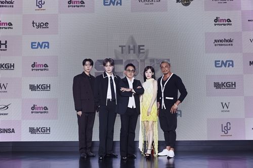 좌측부터 영케이, 김재중, 이승철, 웬디, 추성훈