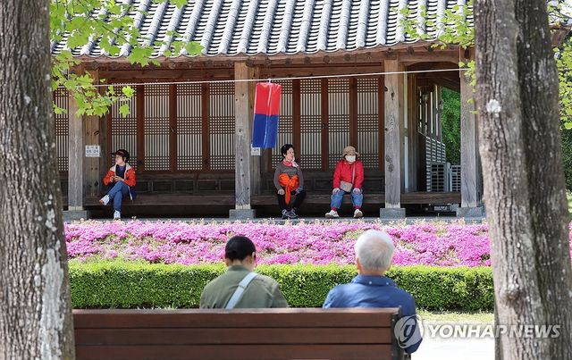 앉아만 있어도 힐링