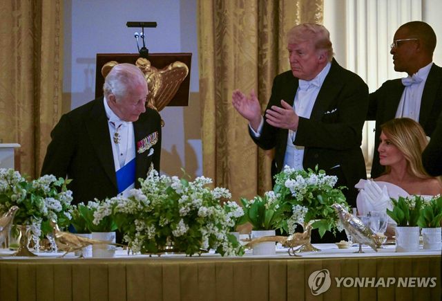 28일 백악관 국빈 만찬