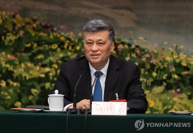 지난해 양회에 참석한 마싱루이