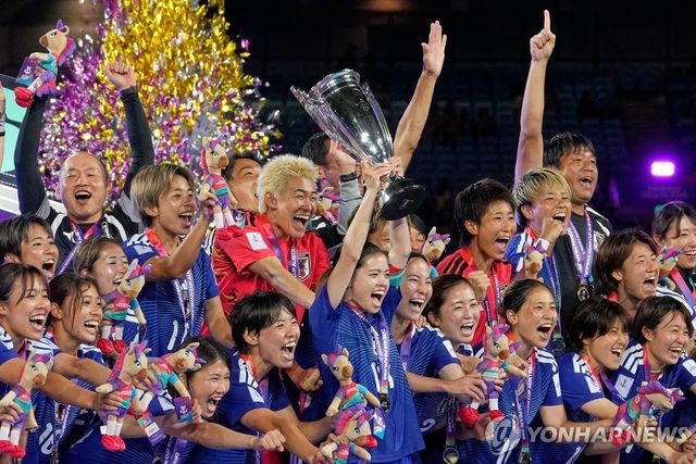 2026 아시아축구연맹(AFC) 여자 아시안컵 우승한 일본 대표팀