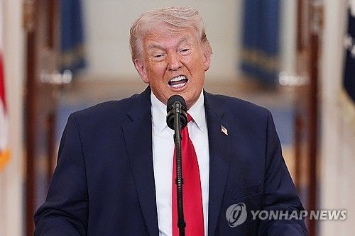 도널드 트럼프 미 대통령