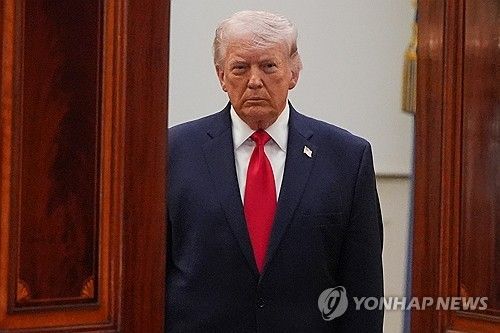 도널드 트럼프 미국 대통령