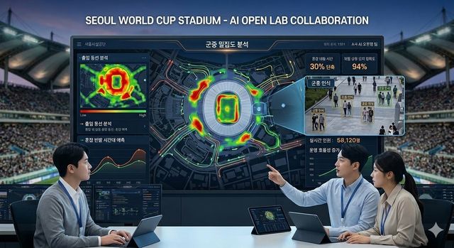 AI로 형성한 AI오픈랩 예시 사진