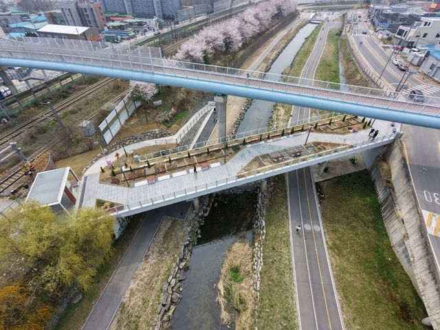 용곡 쉼터 전경