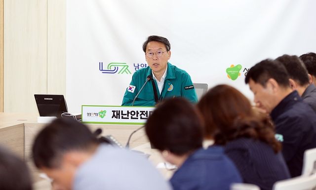 김상수 시장 권한대행, 현안 점검