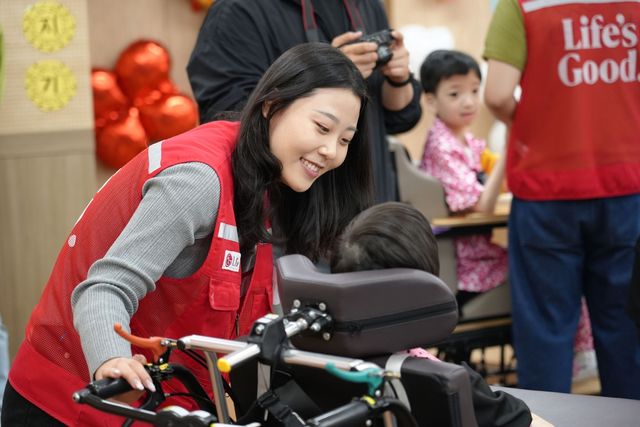 LG전자 라이프스굿 봉사단 어린이날 행사