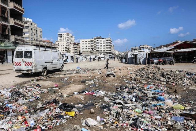 폐허가 된 가자지구